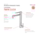 Monocomando Para Cozinha Com Filtro Twin Click Cromado Deca - 66c42f3c-8671-4664-970d-d4c482e97125