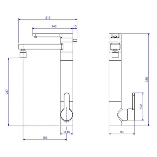 Monocomando Para Cozinha Com Filtro Twin Click Cromado Deca - Imagem principal - 3ec8decc-dc95-4020-90c7-18a356408015