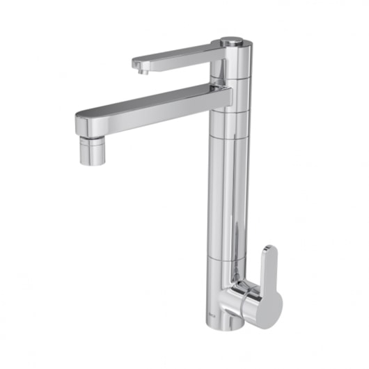 Monocomando Para Cozinha Com Filtro Twin Click Cromado Deca - Imagem principal - 78b330d2-d991-45b1-b8ed-f796c1e45cba