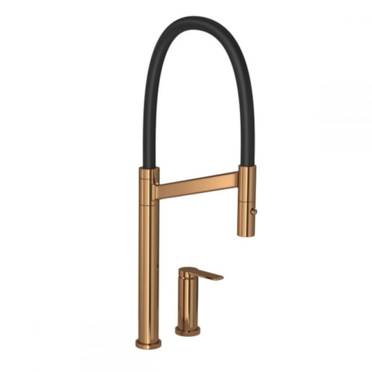 Monocomando Para Cozinha De Mesa Colore Red Gold/ Preto Deca - Imagem principal - f5665541-742d-4bae-9b30-5dfd39e0d1ce