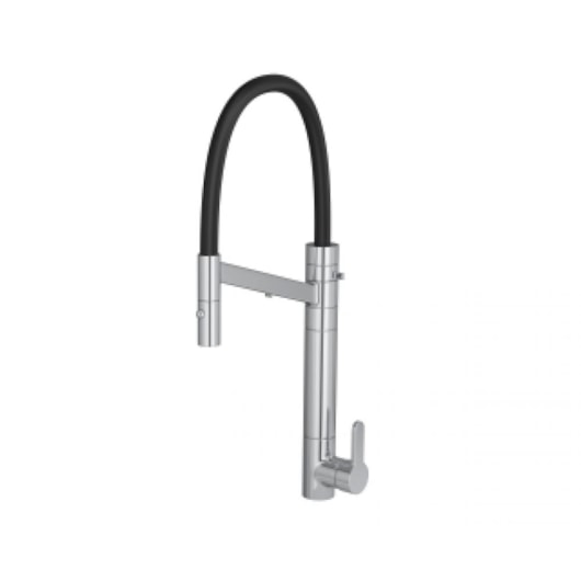 Monocomando Para Cozinha De Mesa Twin Com Filtro Preto E Cromado Deca - Imagem principal - f4c0ed9f-1048-4cbc-884d-53dc50b0897e