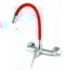 Monocomando Para Cozinha Parede 7006 Bm C 70 Cromado Vermelho Meber - e5b85b09-49ab-4993-9dc3-0e6442be55c2