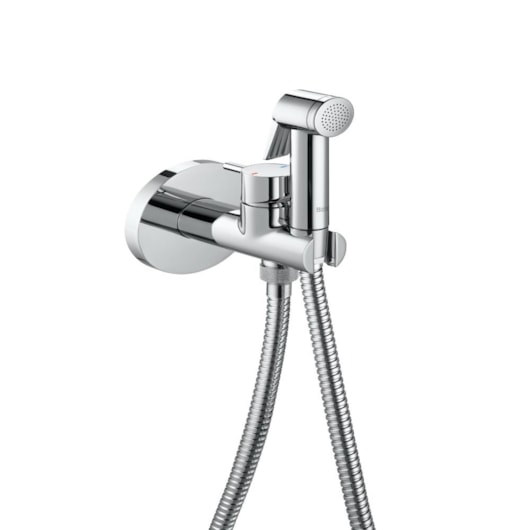 Monocomando Para Ducha Higiênica Sem Derivação Be Fresh Cromado Roca - Imagem principal - fb05d9a6-6fb2-4f93-9579-c3d75f95da0f