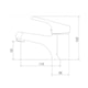 Monocomando Para Lavatório Balcão 2875 C 70 Meber - 45619efa-3438-482b-be54-1d285d6aedfd
