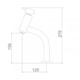 Monocomando Para Lavatório Balcão 2876 C 78 Meber - 81687509-382f-4603-8314-b51c37b7d9c0