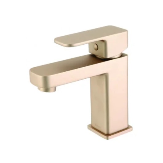 Monocomando Para Lavatório De Mesa 2875  52 Dourado Matte Meber - Imagem principal - 554e70c7-3494-4dd5-aae9-dc9aaa59e1eb