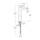 Monocomando Para Lavatório De Mesa Bica Alta Atlas Cromado Roca - 5da2ed0a-097f-4ca5-90fd-ec2aa037bc4d