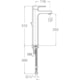 Monocomando Para Lavatório De Mesa Bica Alta Escuadra Cromado Roca - 12052a11-5214-4927-bf1c-04bd1ffbdcae