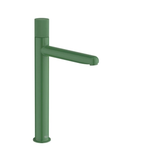Monocomando Para Lavatório de Mesa Bica Alta Nu Mint Green Roca - Imagem principal - 869177fd-295f-4a42-98f8-fca852e13b34