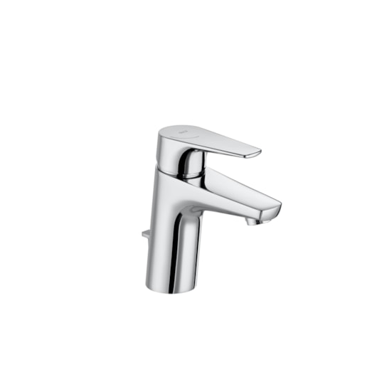 Monocomando Para Lavatório De Mesa Bica Baixa Atlas Cromado Roca - Imagem principal - 17b66067-a142-4618-95fa-9d99616950c5