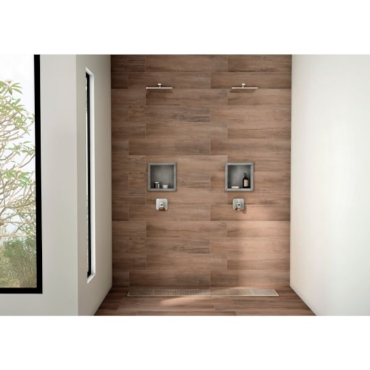 Nicho 36x36cm Nord Cement Natural Portobello - Imagem principal - 7da0776d-9450-4da4-ae0b-24d9b6b24d8e