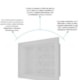 Nicho De Embutir De Plástico Fibra Vidro 3D Branco Astra 30x30x10cm - 4af18bf9-24fc-409f-864d-59c0a2d2f9fd