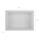 Nicho De Embutir De Plástico Fibra Vidro 3D Branco Astra 30x45x10cm - 76929a6e-a346-4f9e-a402-b05eaeb726f2