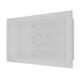 Nicho De Embutir De Plástico Fibra Vidro 3D Branco Astra 30x60x10cm - f8346c52-c587-4a46-b5f3-654ea869b582