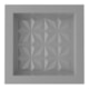 Nicho De Embutir De Plástico Fibra Vidro 3D Cinza Astra 30x30x10cm - 65db33a9-4f25-4a35-a568-926beb6045e5