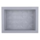 Nicho De Embutir De Plástico Fibra Vidro 3D Cinza Astra 30x45x10cm - f526ed84-ea2b-4d68-a506-6bfc1d5d68e6