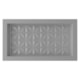 Nicho De Embutir De Plástico Fibra Vidro 3D Cinza Astra 30x60x10cm - bb4fa1d3-ef47-42df-b66c-7e415c8ce179