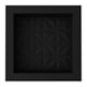 Nicho De Embutir De Plástico Fibra Vidro 3D Preto Fosco Astra 30x30x10cm - f120a4b6-3c1d-4b15-84e4-65f2079f42ec