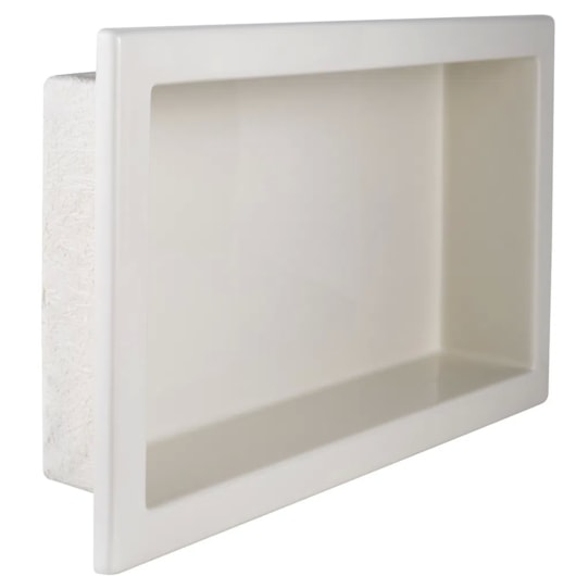 Nicho De Embutir De Plástico Fibra Vidro Bege Astra 30x60x10cm - Imagem principal - 87f48e12-52ed-43e7-8afb-880453eb5523