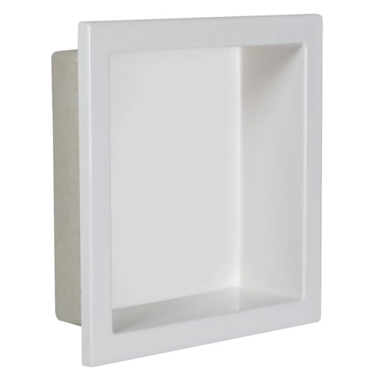 Nicho De Embutir De Plástico Fibra Vidro Branco Astra 30x30x10cm - Imagem principal - 2a39b8fc-c43b-4843-b7ee-b2ef3cec37f7