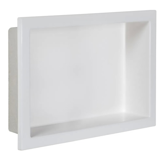 Nicho De Embutir De Plástico Fibra Vidro Branco Astra 30x45x10cm - Imagem principal - 96dd0715-6405-494f-8e6c-ce97ce3edf30