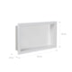 Nicho De Embutir De Plástico Fibra Vidro Branco Astra 30x60x10cm - 582c9449-6d1b-4100-a44c-75452167c763
