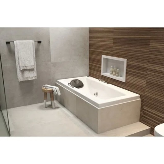 Nicho De Embutir De Plástico Fibra Vidro Branco Astra 30x60x10cm - Imagem principal - 6d6c4597-590a-4e00-aee9-d13f7c2ad016