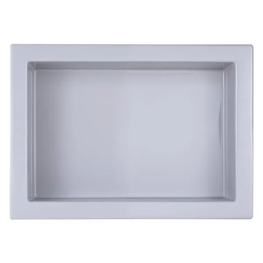 Nicho De Embutir De Plástico Fibra Vidro Cinza Astra 30x45x10cm - Imagem principal - 65d3c05b-4536-4fe9-94d5-c0e09d49f62c