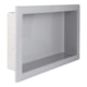 Nicho De Embutir De Plástico Fibra Vidro Cinza Astra 30x60x10cm - 6918a49d-f938-48aa-8fee-b2508eb91b5e