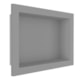 Nicho De Embutir De Plástico Fibra Vidro Pintado Cinza Fosco Astra 30x45x10cm - a2c4a544-89e6-4927-8650-6cbd843c1c52