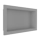 Nicho De Embutir De Plástico Fibra Vidro Pintado Cinza Fosco Astra 30x60x10cm - 32790775-0477-414c-91d0-4e01b4722b32