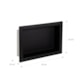Nicho De Embutir De Plástico Fibra Vidro Pintado Preto Fosco Astra 30x30x10cm - 27ec928a-f6cc-4353-907d-04fceedaf288