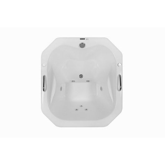 Ofurô De Gel Coat Individual Zen Gran Luxo 110x100cm Com Aquecedor Astra - Imagem principal - b01a1005-8039-46cc-8412-6bd09fd568e0