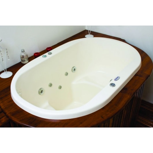 Ofurô Duplo Heatiro Premium 141x91cm Com Hidromassagem Ouro Fino - Imagem principal - c9b49d4f-946a-481f-98cc-537b0ecf5d87