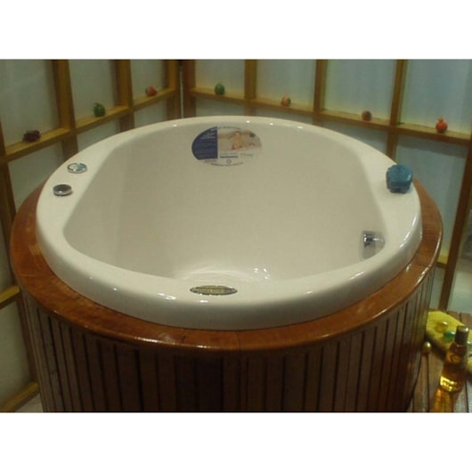 Ofurô Individual Heatiro Standard 93x83cm Com Hidromassagem Ouro Fino - Imagem principal - be9ef8fd-353f-4ad3-a4ad-b71fae6e9739