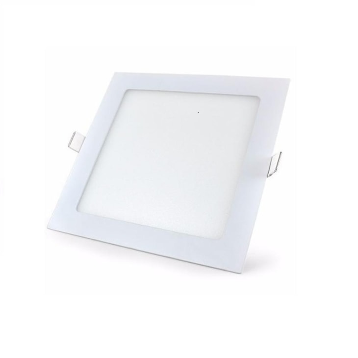 Painel Led Lux Quadrado De Embutir 4000K 18283 Taschibra 12W