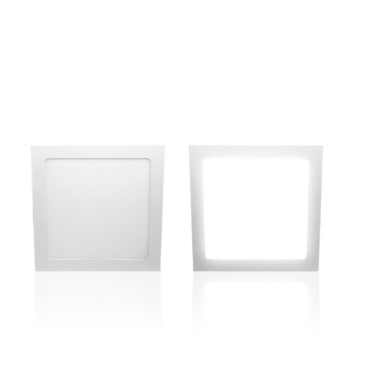 Painel Led Lux Quadrado De Embutir 4000K 18284 Taschibra 18W - Imagem principal - d8357816-d766-46cc-ae61-22512209e2b2