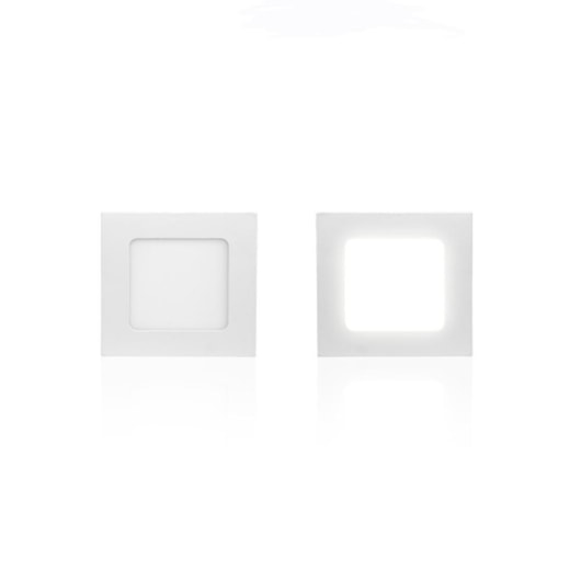 Painel Led Lux Quadrado De Embutir 6500K 18120 Taschibra 12W - Imagem principal - 43595b06-ad25-45d5-bbd2-cd0c6dfe7664