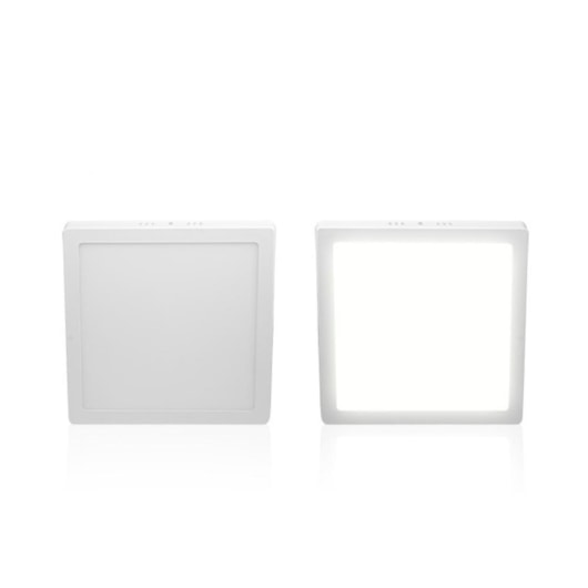 Painel Led Lux Quadrado De Sobrepor 4000K 18291 Taschibra 12W - Imagem principal - 54551ca5-41e4-461b-9412-6db8d1391956
