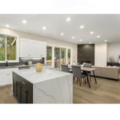 Painel Led Lux Redondo  De Embutir 3000K 18111 Taschibra 18W