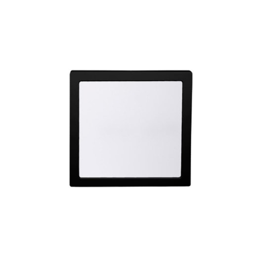 Painel Led Quadrado De Sobrepor 3000K Lys Preto Taschibra 12W - Imagem principal - 418fe822-a2ca-4e27-a1af-0a1e76ca5310