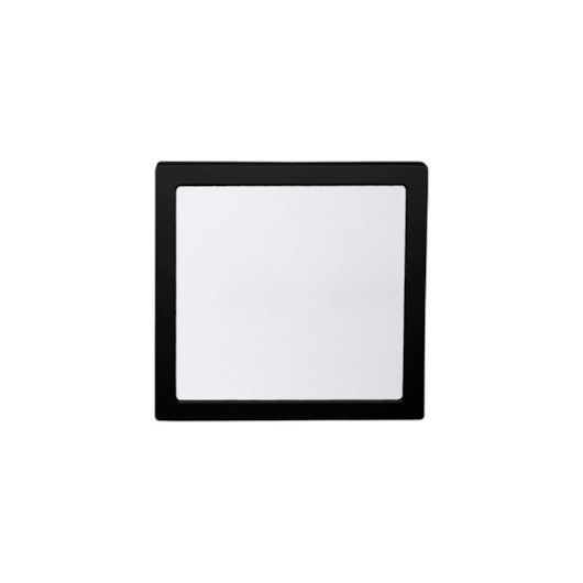 Painel Led Quadrado De Sobrepor 3000K Lys Preto Taschibra 18W - Imagem principal - 841bf9a0-fd9e-41d5-8f29-7b332bbeb2c3