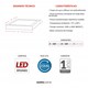 Painel Modular LED Plafon de Sobrepor 45W Quadrado 60cm Luz Neutra 4000K Bivolt Avant - f49b3257-479e-47b4-8b28-593aa7dd70c3