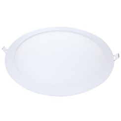 Painel Pop LED De Embuti Redondo Luz Branca 6500K Bivolt Avant 30cm 24W
