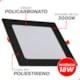 Painel Pop Led De Sobrepor 18w Quadrado 22 Preto Luz Amarela 3000k Avant - 0b752f2d-95f9-4586-870a-6adb6e926bab