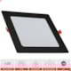 Painel Pop Led De Sobrepor 18w Quadrado 22 Preto Luz Amarela 3000k Avant - e7d954c8-db99-421d-a55d-0ea2529b3931
