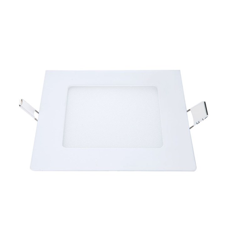 Painel Pop LED Plafon De Embutir 6W Quadrado 12cm Luz Branca 6500K Bivolt Avant