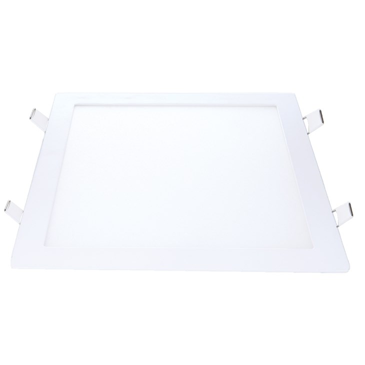 Painel Pop LED Plafon De Embutir Em Aluminio 24W Quadrado 30cm Luz Branca 6500K Bivolt Avant