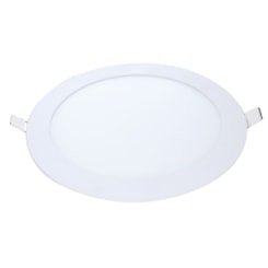 Painel Pop LED Plafon De Embutir Redondo Luz Amarela 3000K Bivolt Avant 18W 22cm
