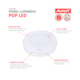 Painel Pop LED Plafon De Sobrepor 18W Redondo 22cm Luz Neutra 4000K Bivolt Avant - 5523fd17-3c1b-4fba-ade1-0ff78fcc3267